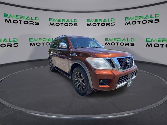 used 2017 Nissan Armada car, priced at $19,855