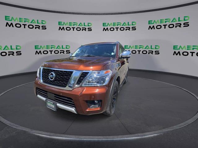 used 2017 Nissan Armada car, priced at $19,855