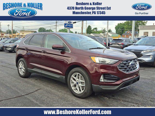 used 2021 Ford Edge car, priced at $19,900