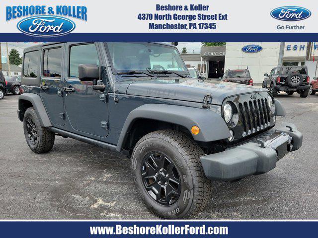 used 2018 Jeep Wrangler JK Unlimited car, priced at $26,500