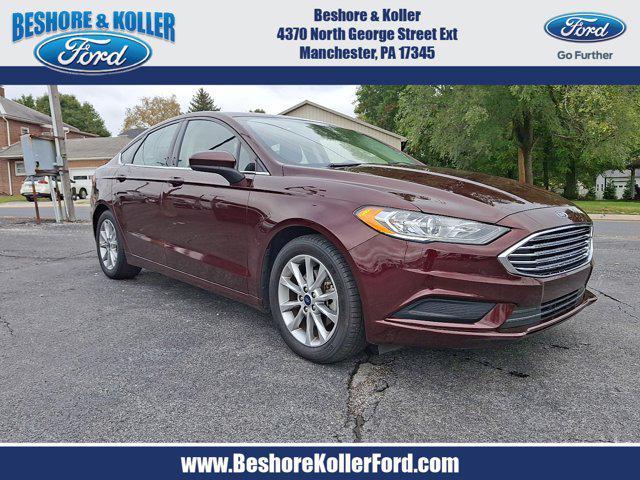 used 2017 Ford Fusion car, priced at $11,983