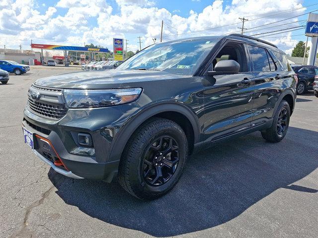 used 2022 Ford Explorer car, priced at $35,700