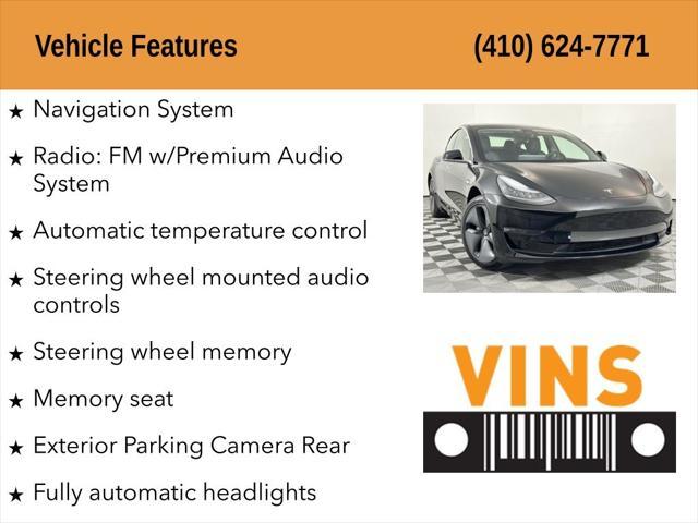 used 2019 Tesla Model 3 car, priced at $20,980