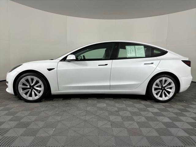 used 2022 Tesla Model 3 car, priced at $27,980