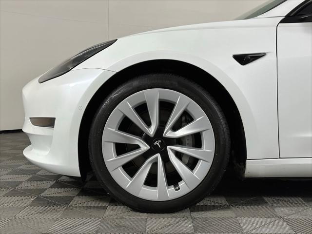 used 2022 Tesla Model 3 car, priced at $27,980