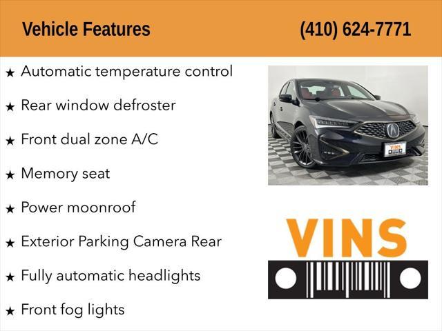 used 2021 Acura ILX car, priced at $20,980