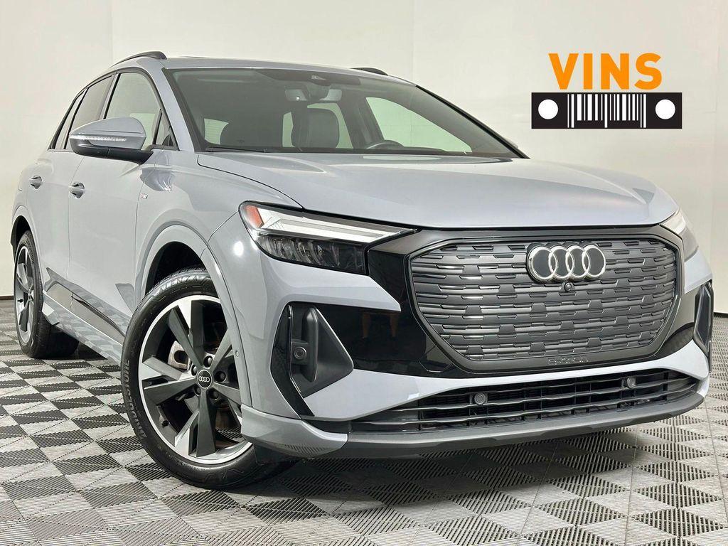used 2024 Audi Q4 e-tron car, priced at $32,980