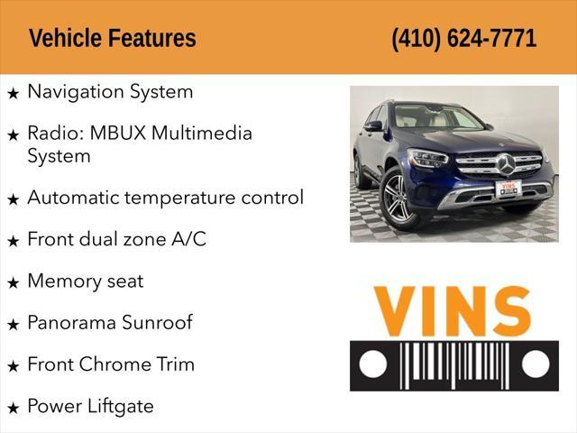 used 2020 Mercedes-Benz GLC 300 car, priced at $26,980