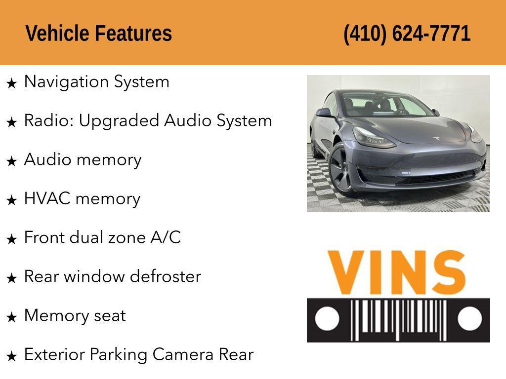 used 2023 Tesla Model 3 car, priced at $27,980