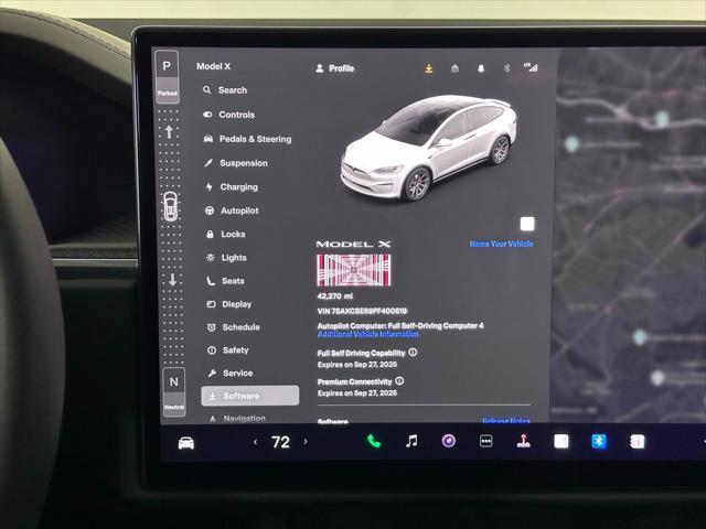 used 2023 Tesla Model X car, priced at $59,980
