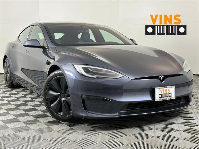 used 2022 Tesla Model S car, priced at $42,980