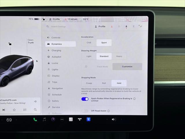 used 2022 Tesla Model Y car, priced at $30,980