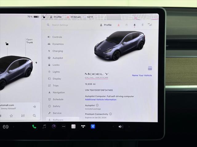 used 2022 Tesla Model Y car, priced at $30,980