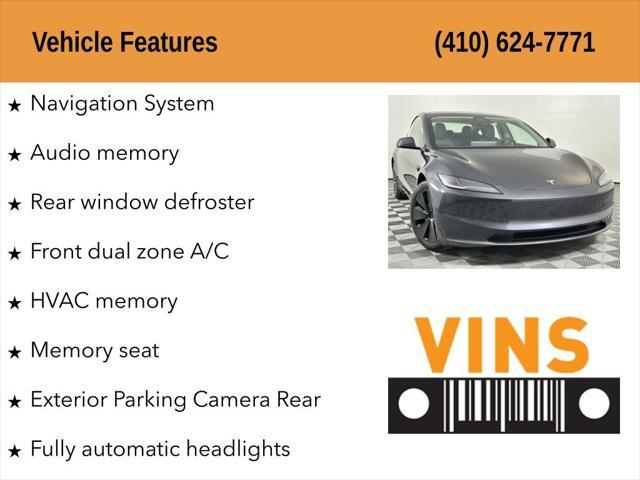 used 2024 Tesla Model 3 car, priced at $33,980