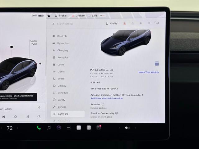 used 2024 Tesla Model 3 car, priced at $33,980
