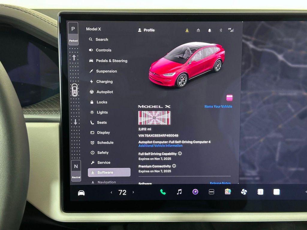 used 2024 Tesla Model X car, priced at $74,980