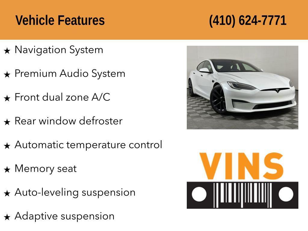 used 2021 Tesla Model S car, priced at $36,980