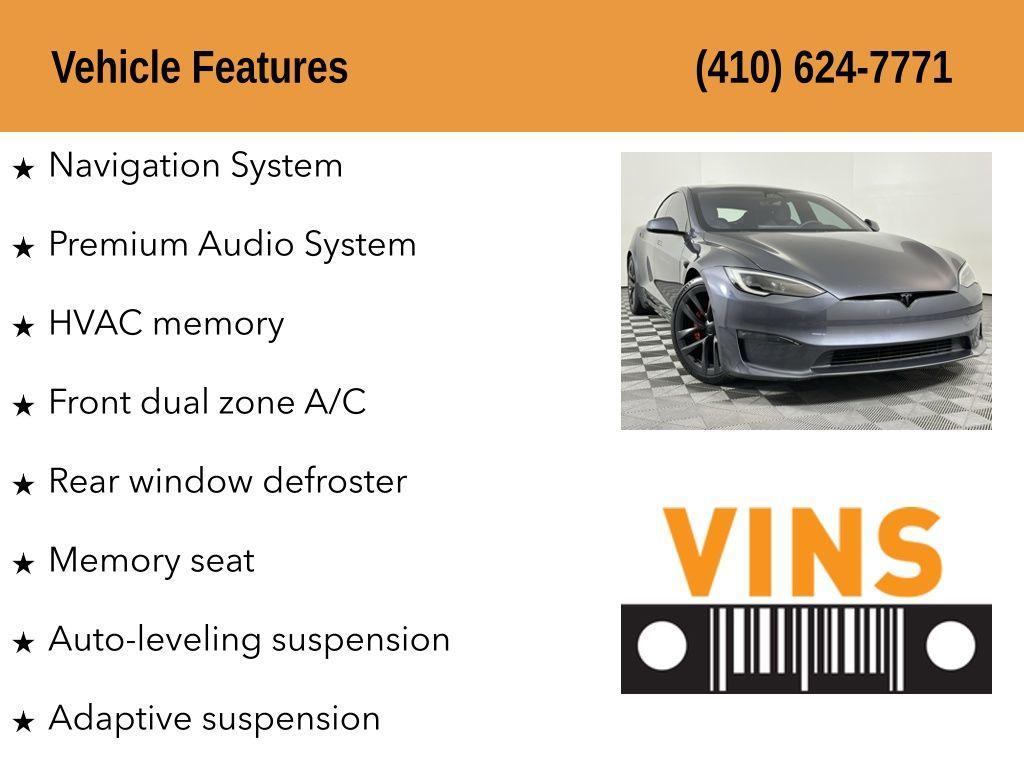 used 2023 Tesla Model S car, priced at $60,980