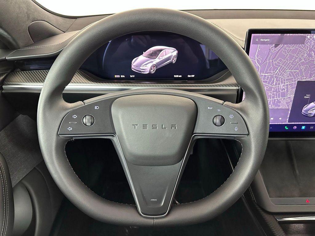 used 2023 Tesla Model S car, priced at $60,980