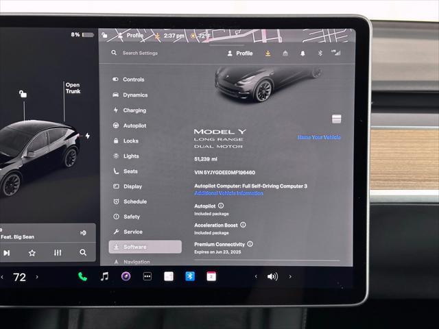 used 2021 Tesla Model Y car, priced at $24,980
