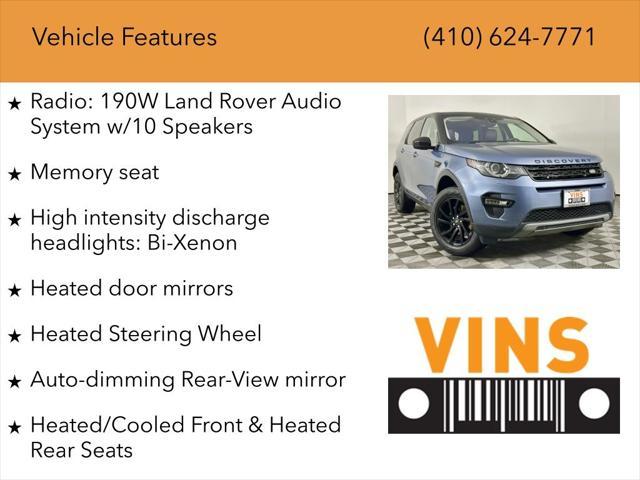 used 2019 Land Rover Discovery Sport car, priced at $20,775