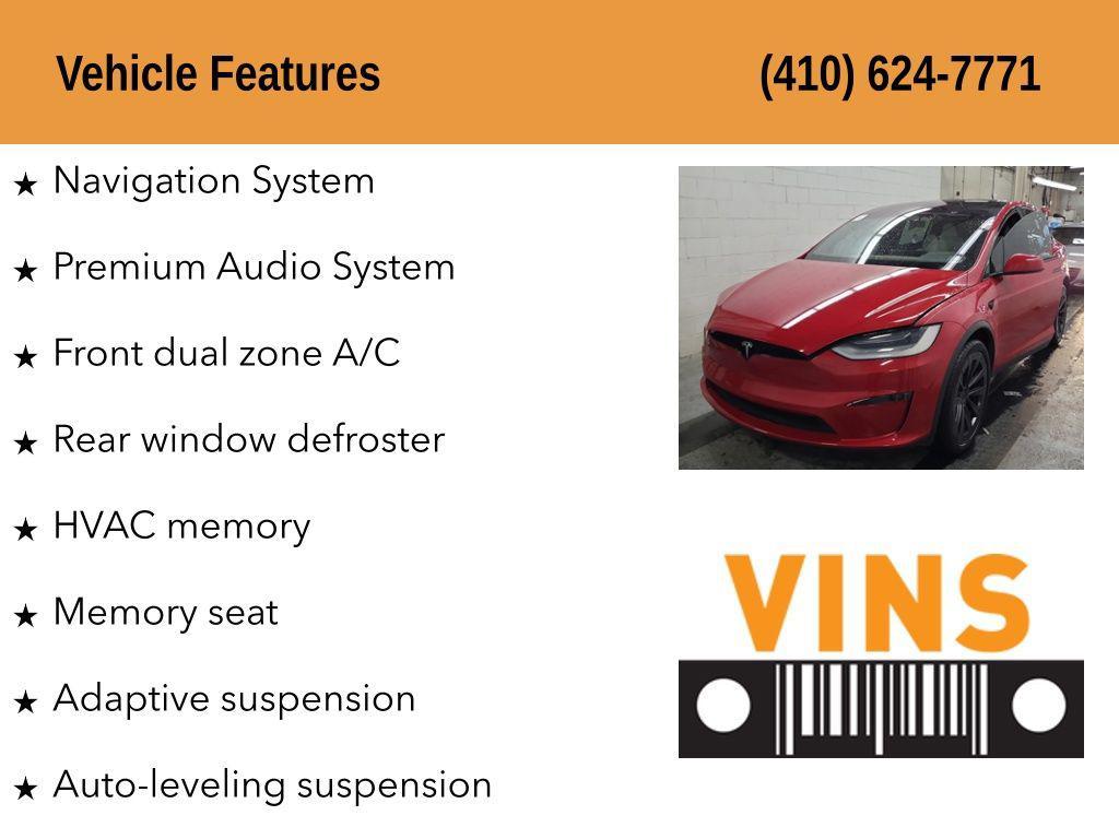 used 2022 Tesla Model X car, priced at $54,659