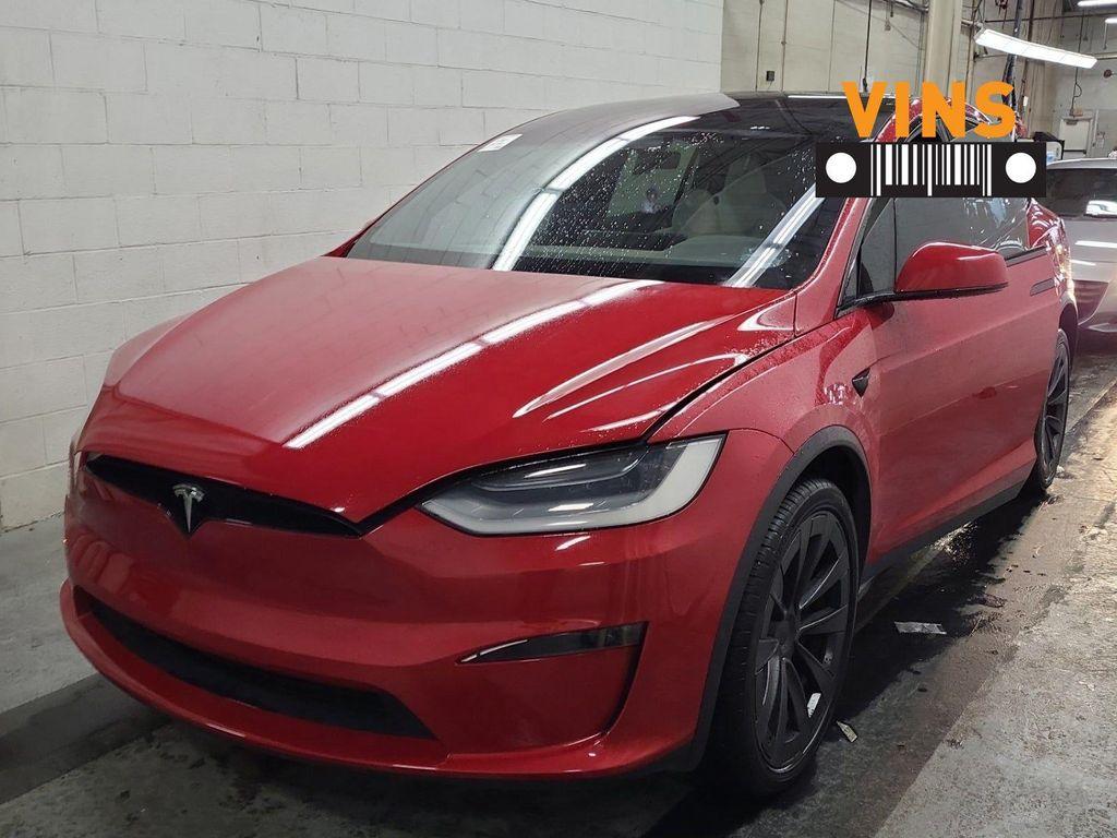 used 2022 Tesla Model X car, priced at $55,980