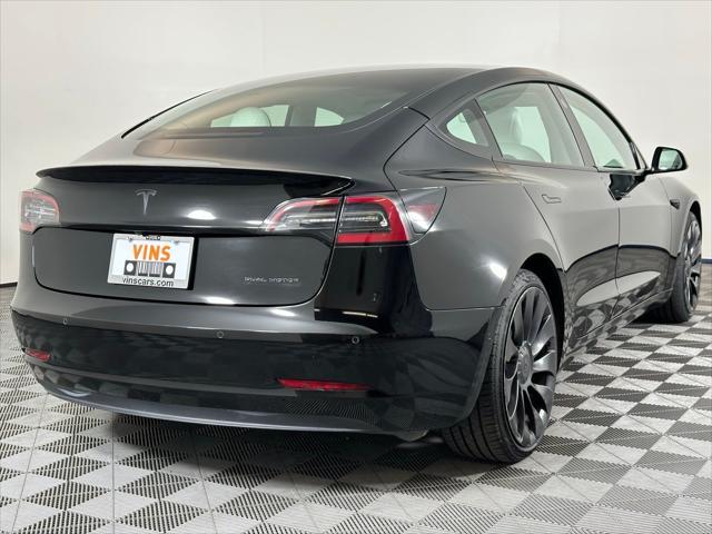 used 2022 Tesla Model 3 car, priced at $20,980