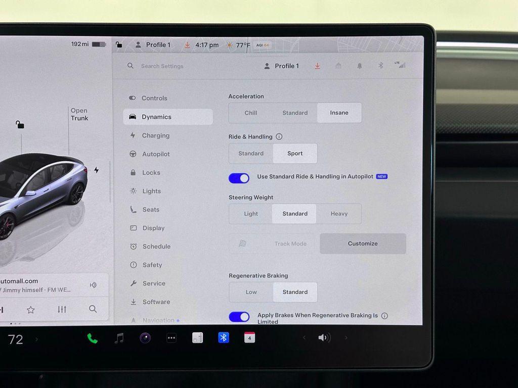 used 2024 Tesla Model 3 car, priced at $39,980