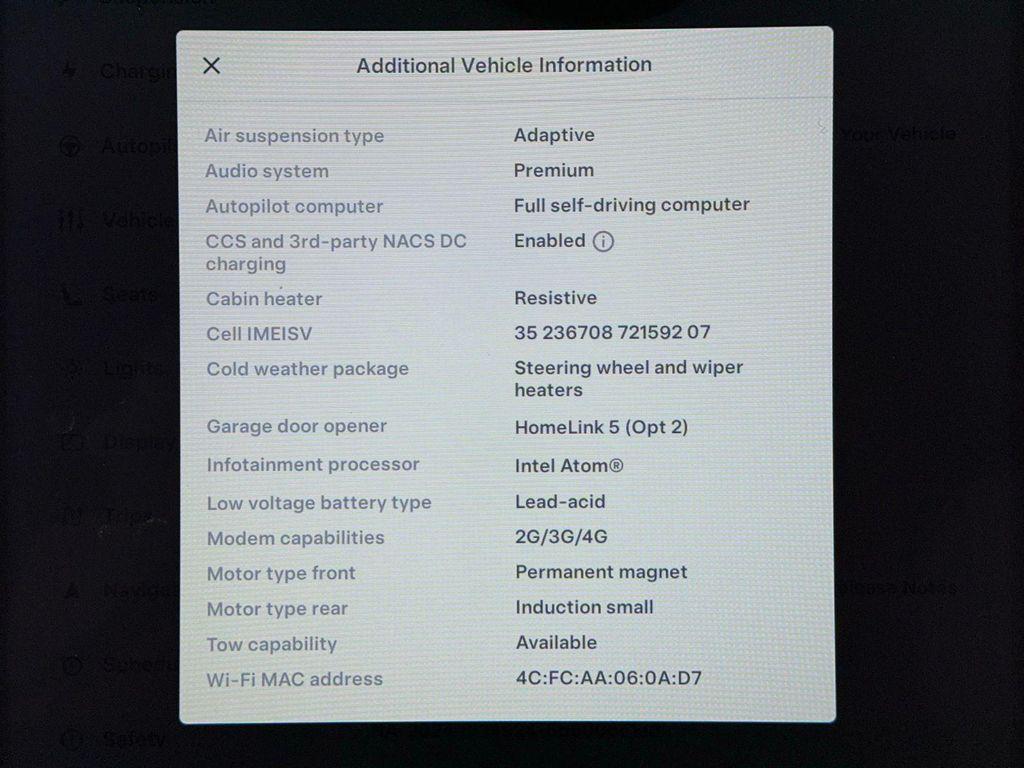 used 2021 Tesla Model X car, priced at $35,980