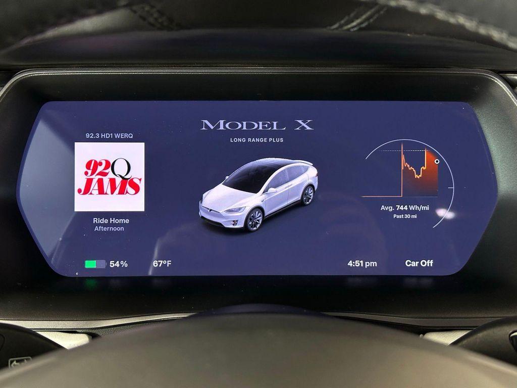 used 2021 Tesla Model X car, priced at $35,980