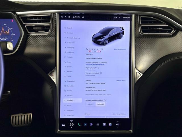 used 2016 Tesla Model X car, priced at $26,995