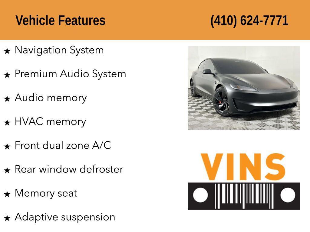 used 2024 Tesla Model 3 car, priced at $39,980