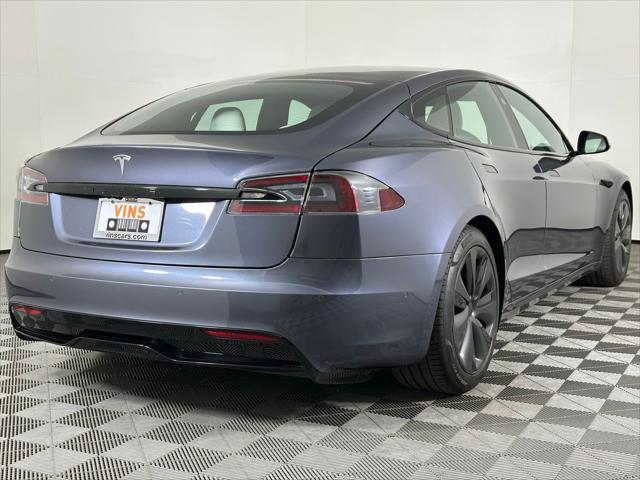 used 2022 Tesla Model S car, priced at $46,980