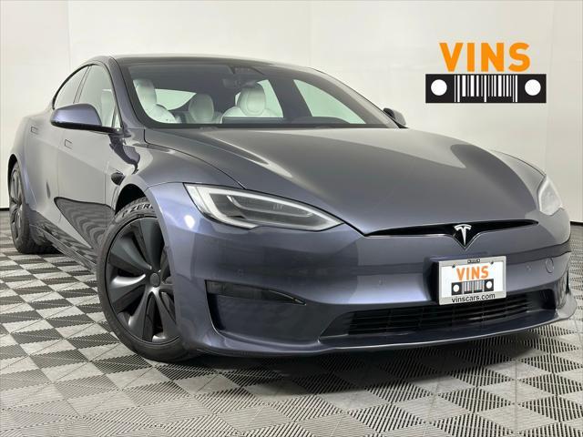 used 2022 Tesla Model S car, priced at $46,980