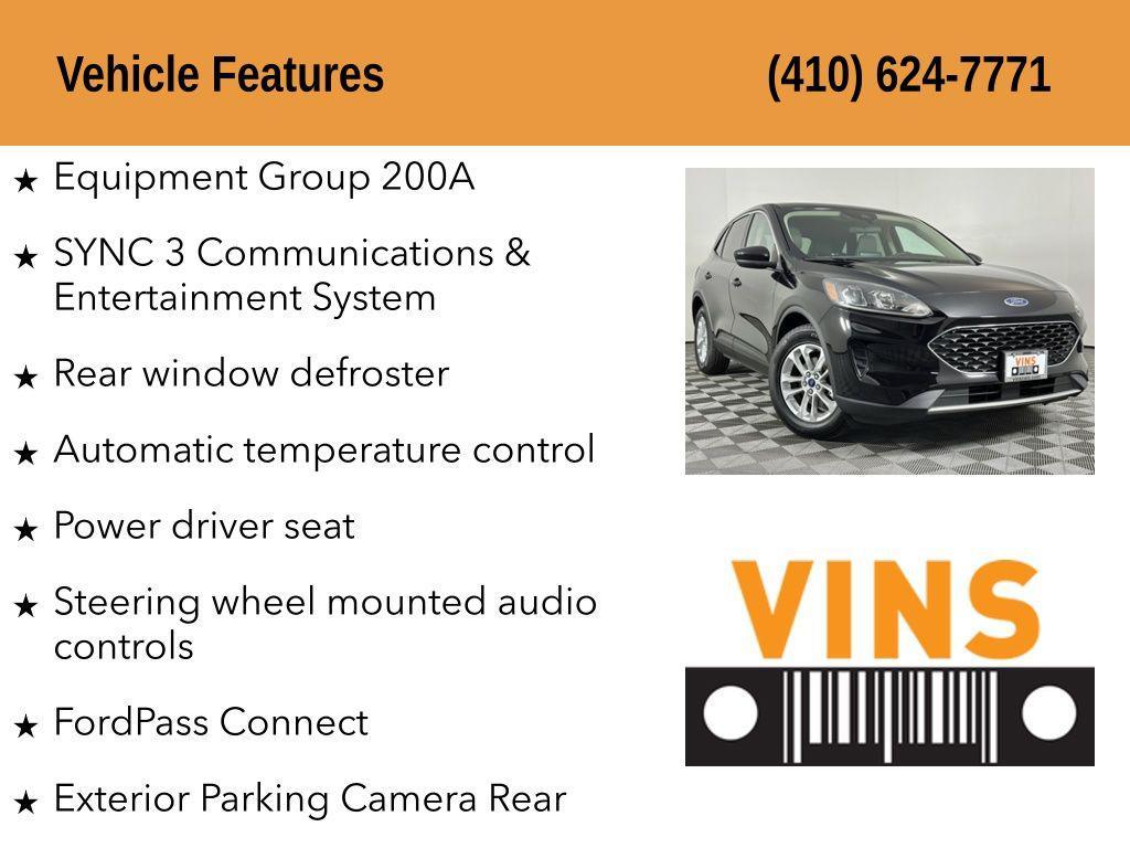 used 2020 Ford Escape car, priced at $13,980