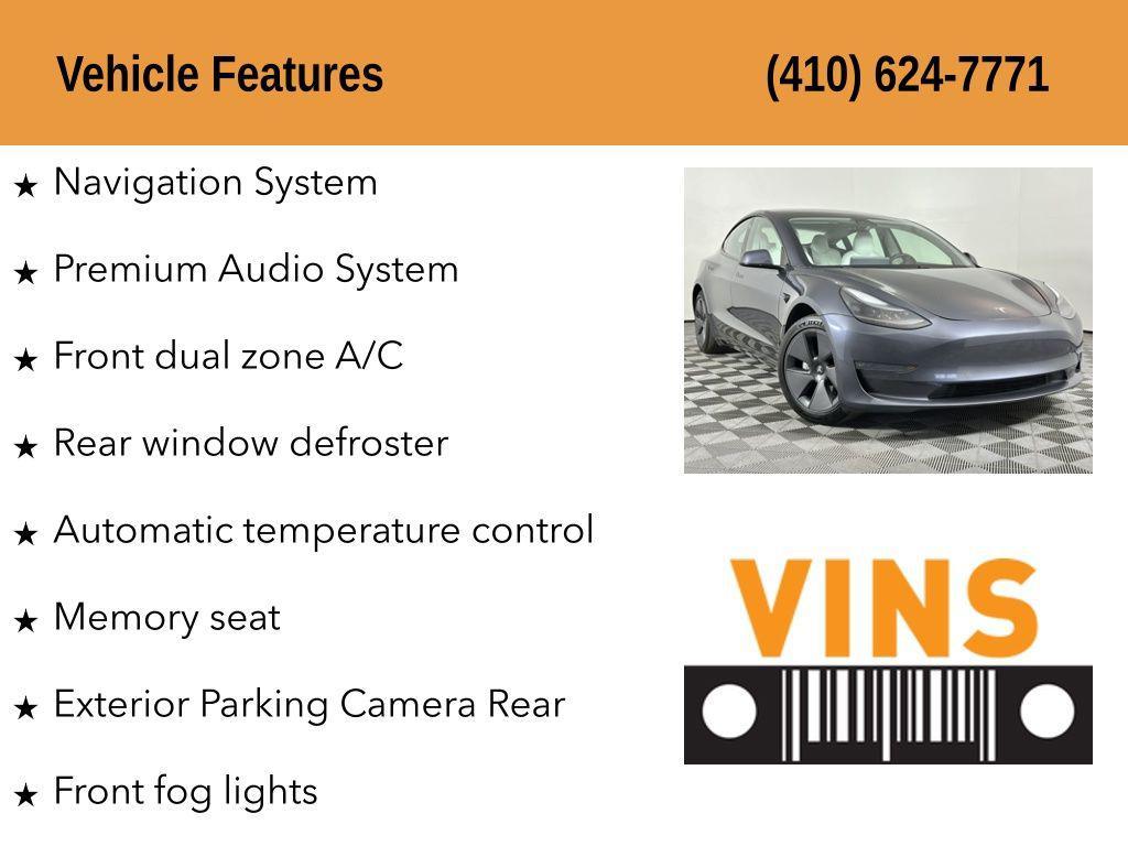 used 2021 Tesla Model 3 car, priced at $16,980