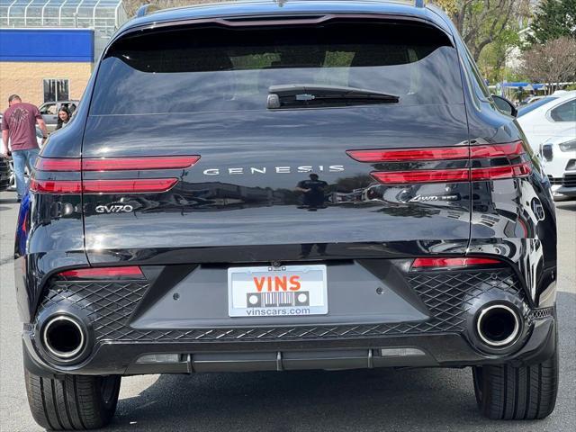 used 2024 Genesis GV70 car, priced at $48,500