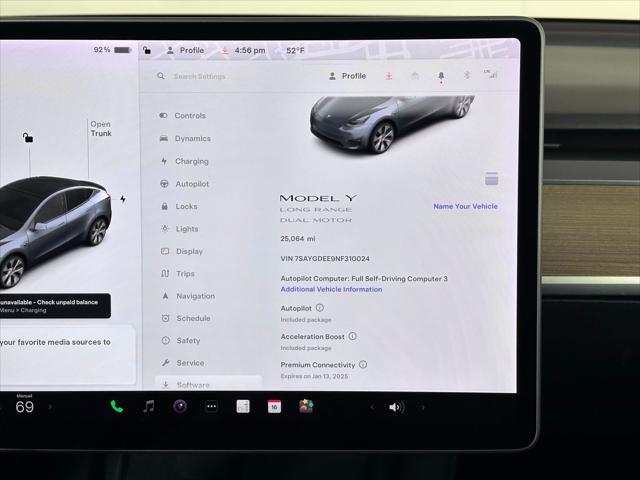 used 2022 Tesla Model Y car, priced at $28,800