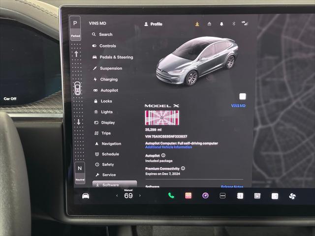 used 2022 Tesla Model X car, priced at $59,980