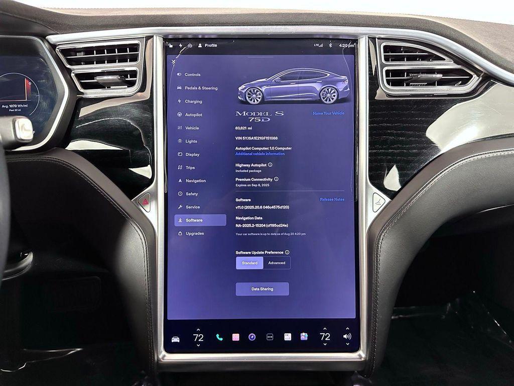 used 2016 Tesla Model S car, priced at $18,400