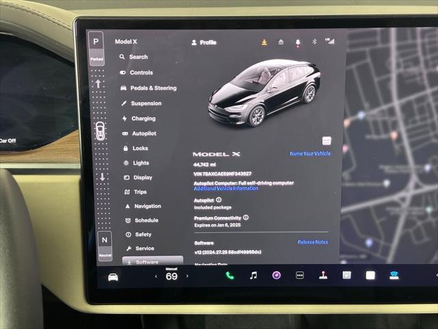 used 2022 Tesla Model X car, priced at $49,980