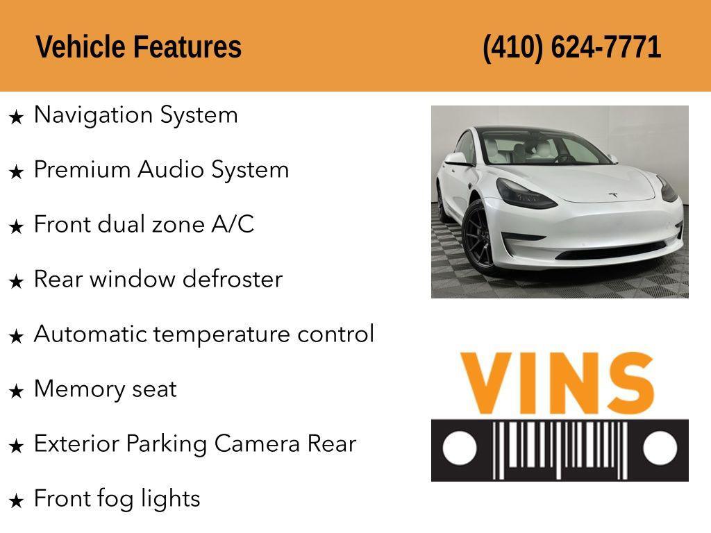 used 2021 Tesla Model 3 car, priced at $23,620