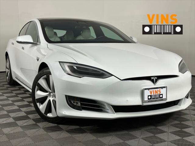 used 2021 Tesla Model S car, priced at $37,980