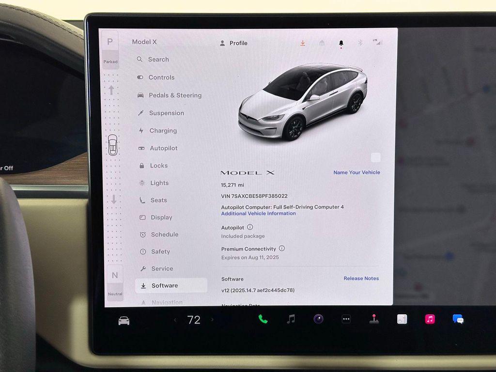 used 2023 Tesla Model X car, priced at $48,980
