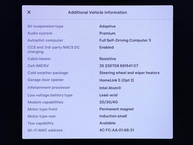 used 2020 Tesla Model X car, priced at $29,980