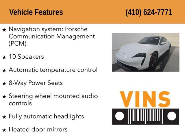 used 2023 Porsche Taycan car, priced at $64,980