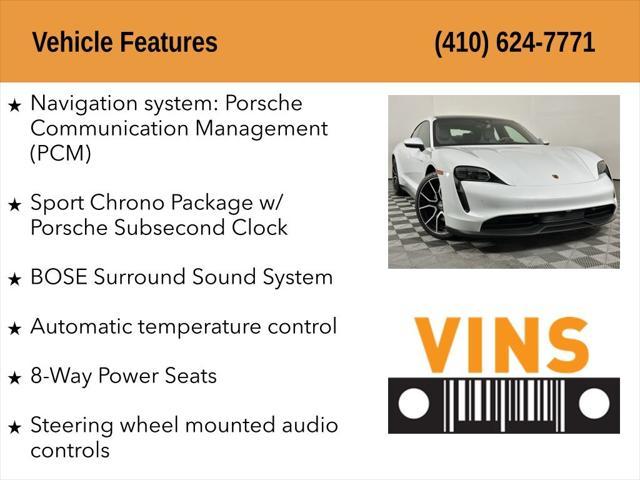 used 2023 Porsche Taycan car, priced at $57,800