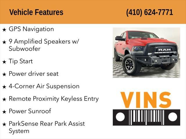 used 2015 Ram 1500 car, priced at $15,720