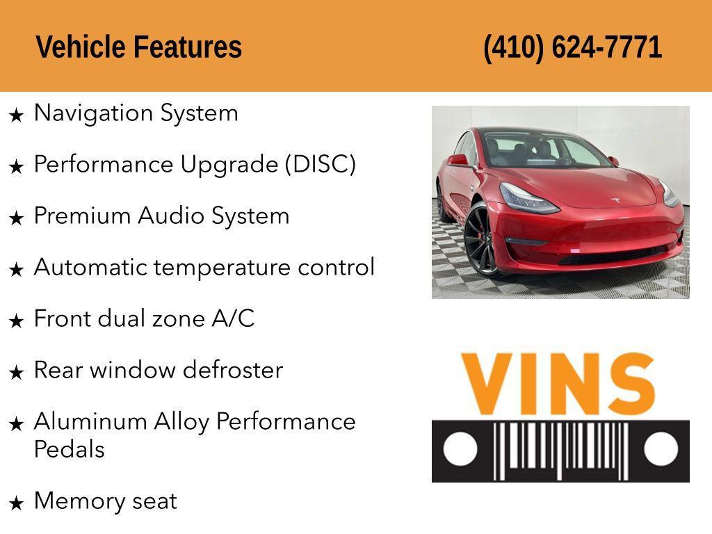 used 2020 Tesla Model 3 car, priced at $19,980